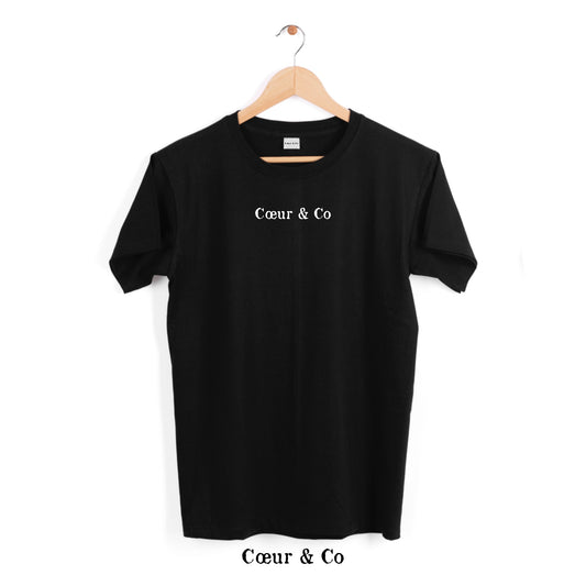 Tee-shirt Coeur & Co brodé